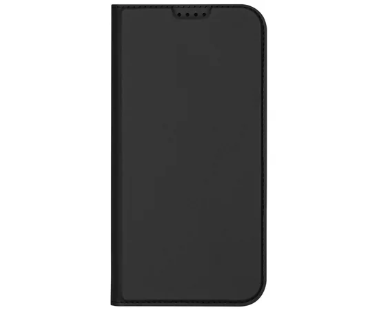 Чехол-книжка Dux Ducis с карманом для визиток для Apple iPhone 16 (6.1") Черный