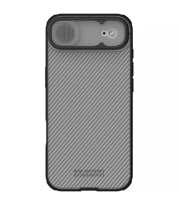 Карбонова накладка Nillkin CamShield Pro для Apple iPhone 17 Air (6.5") Transparent black
