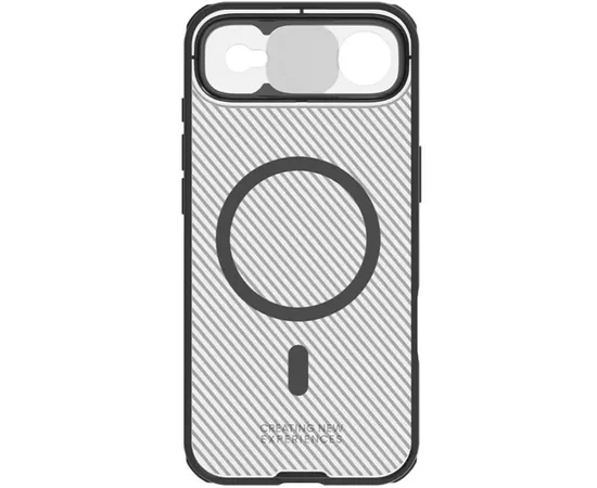 Карбоновая накладка Nillkin CamShield Pro Magnetic для Apple iPhone 17 Air (6.5") Transparent black