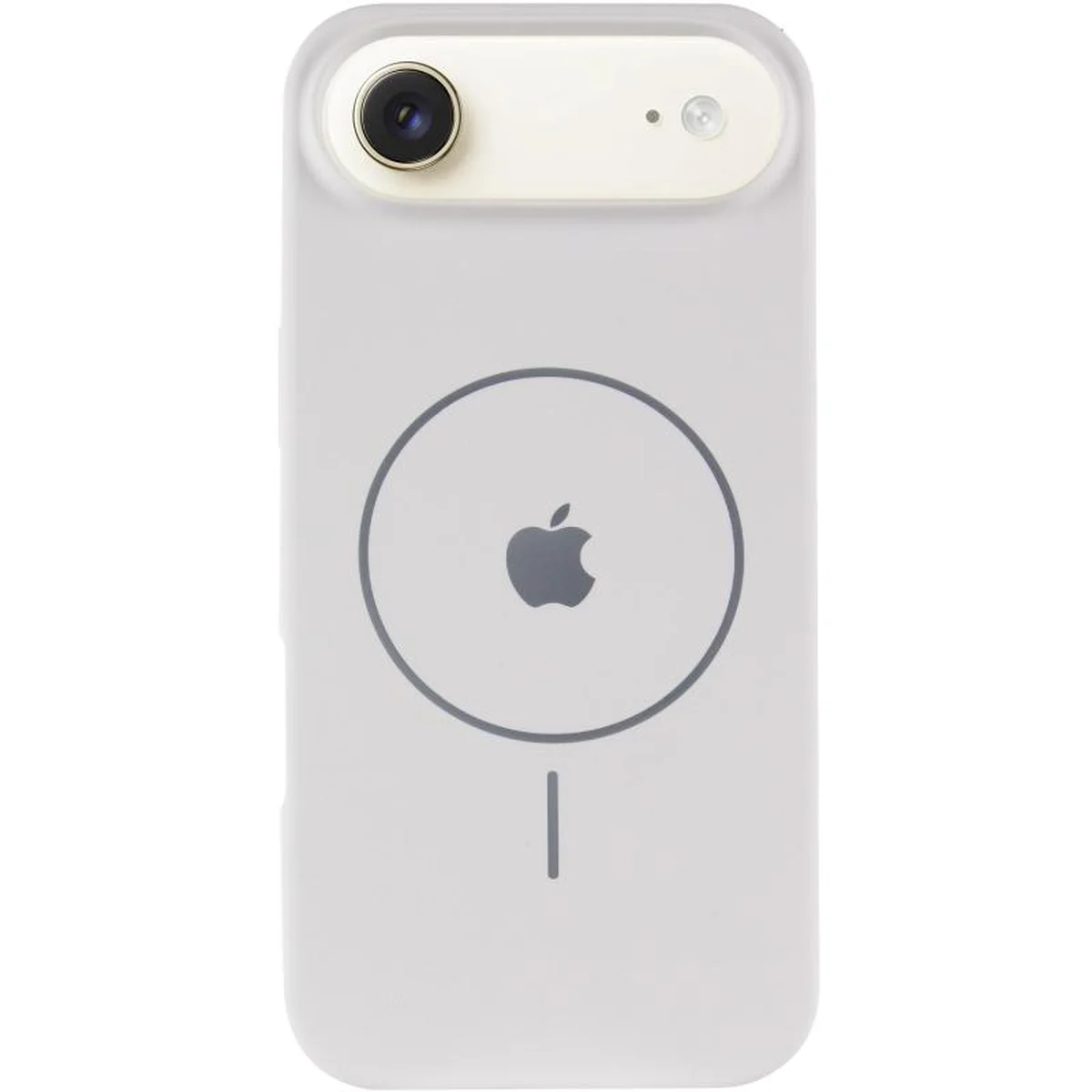 Чохол Silicone Case Full Protective (AA) V2 with MagSafe для Apple iPhone 17 Air (6.5") Білий / White