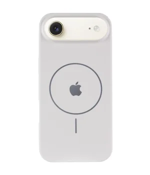 Чохол Silicone Case Full Protective (AA) V2 with MagSafe для Apple iPhone 17 Air (6.5") Білий / White