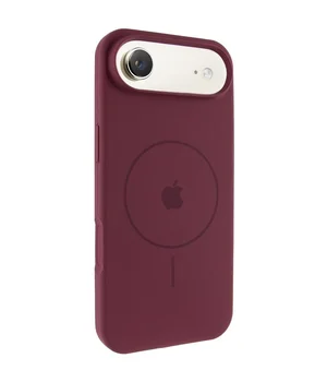 Чехол Silicone Case Full Protective (AA) V2 with MagSafe для Apple iPhone 17 Air (6.5") Бордовый / Plum Чехол Silicone Case Full Protective (AA) V2 with MagSafe для Apple iPhone 17 Air (6.5") Бордовый / Plum