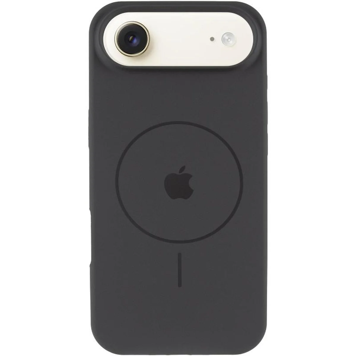 Чехол Silicone Case Full Protective (AA) V2 with MagSafe для Apple iPhone 17 Air (6.5") Серый / Dark Gray