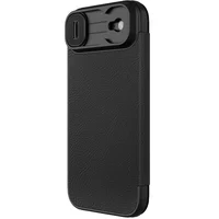 Кожаный чехол-книжка Nillkin Qin Pro Camshield для Apple iPhone 17 Air (6.5") Black