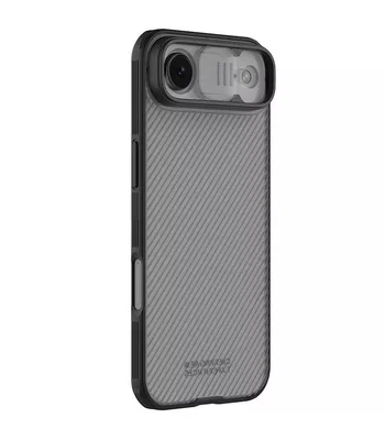 Карбонова накладка Nillkin CamShield Pro для Apple iPhone 17 Air (6.5") Transparent black