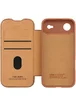 Кожаный чехол-книжка Nillkin Qin Pro Camshield для Apple iPhone 17 Air (6.5") Brown