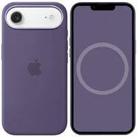 Чохол Silicone case (AAA) with Magsafe and Animation для Apple iPhone 17 Air (6.5") Purple Fog