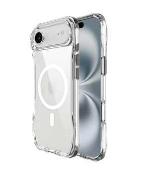 Чехол TPU Space Octagon with MagSafe для Apple iPhone 17 Air (6.5") Clear