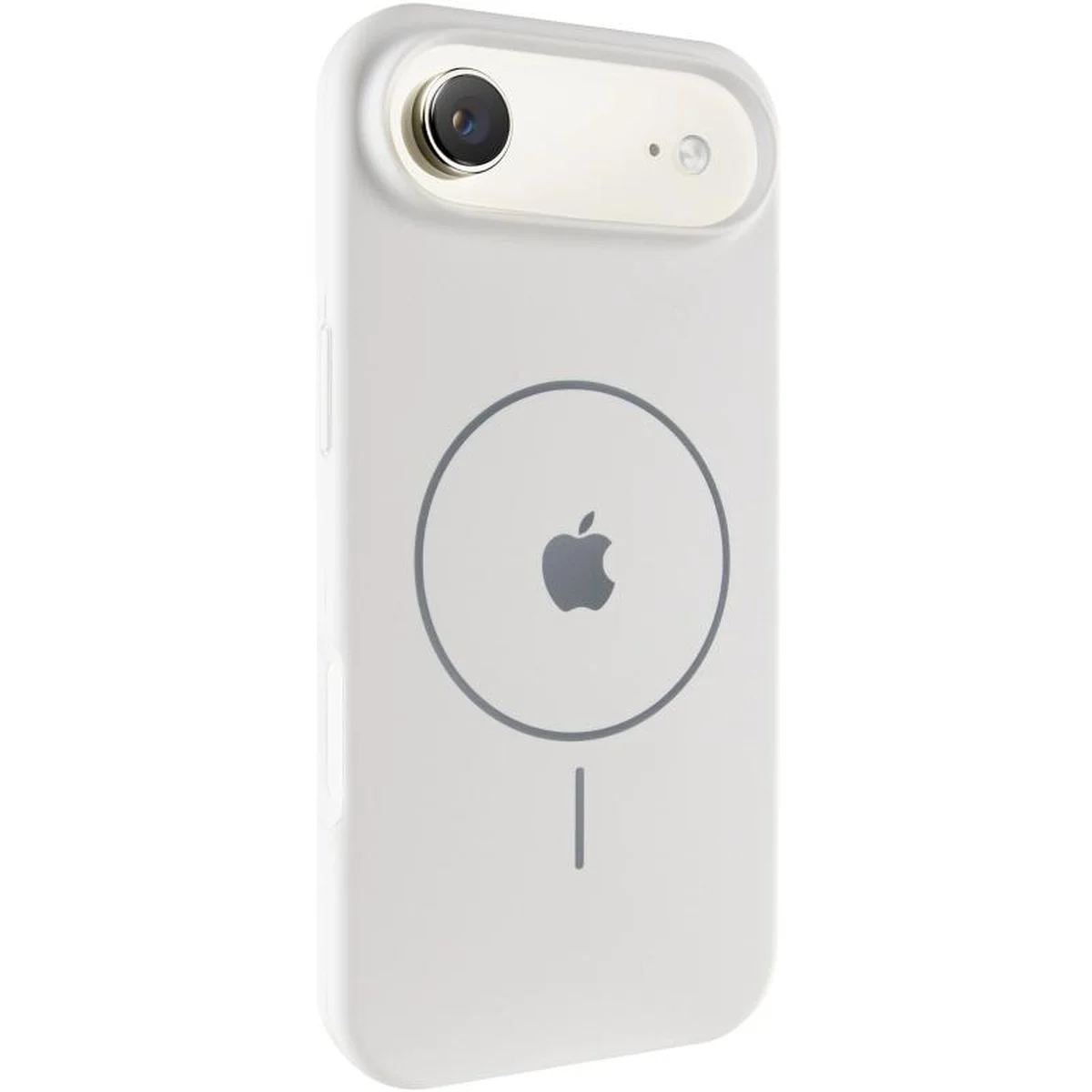 Чохол Silicone Case Full Protective (AA) V2 with MagSafe для Apple iPhone 17 Air (6.5") Білий / White