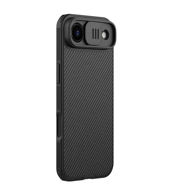 Карбонова накладка Nillkin CamShield Pro Magnetic для Apple iPhone 17 Air (6.5") Black