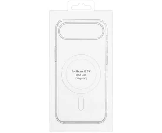 Чехол TPU Clear Case with MagSafe для Apple iPhone 17 Air (6.5") Clear