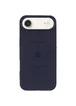 Чехол Silicone Case Full Protective (AA) V2 with MagSafe для Apple iPhone 17 Air (6.5") Темно-синий / Midnight blue