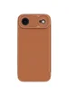 Кожаный чехол-книжка Nillkin Qin Pro Camshield для Apple iPhone 17 Air (6.5") Brown