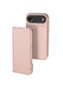 Чохол-книжка Dux Ducis з кишенею для візиток для Apple iPhone 17 Air (6.5") Rose Gold
