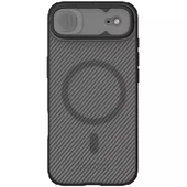 Карбоновая накладка Nillkin CamShield Pro Magnetic для Apple iPhone 17 Air (6.5") Transparent black