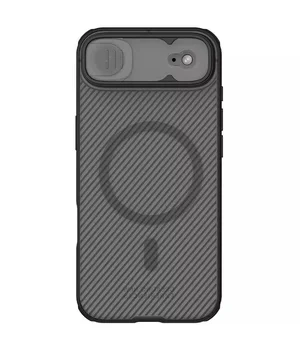 Карбоновая накладка Nillkin CamShield Pro Magnetic для Apple iPhone 17 Air (6.5") Transparent black Карбоновая накладка Nillkin CamShield Pro Magnetic для Apple iPhone 17 Air (6.5") Transparent black