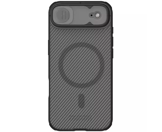 Карбоновая накладка Nillkin CamShield Pro Magnetic для Apple iPhone 17 Air (6.5") Transparent black