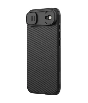 Карбоновая накладка Nillkin CamShield Pro Magnetic для Apple iPhone 17 Air (6.5") Black Карбоновая накладка Nillkin CamShield Pro Magnetic для Apple iPhone 17 Air (6.5") Black