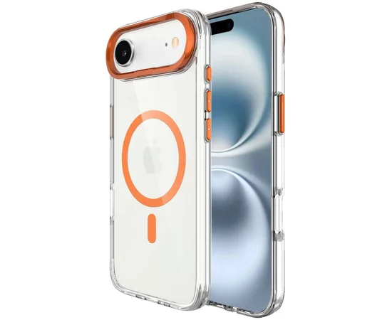 Чехол TPU Space Case Apex with MagSafe для Apple iPhone 17 Air (6.5") Papaya