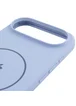 Чехол Silicone Case Full Protective (AA) V2 with MagSafe для Apple iPhone 17 Air (6.5") Голубой / Lilac Blue