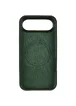 Чехол Silicone Case Full Protective (AA) V2 with MagSafe для Apple iPhone 17 Air (6.5") Зеленый / Cyprus Green