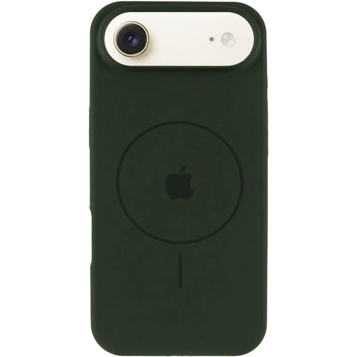 Чехол Silicone Case Full Protective (AA) V2 with MagSafe для Apple iPhone 17 Air (6.5") Зеленый / Cyprus Green