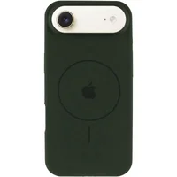 Чехол Silicone Case Full Protective (AA) V2 with MagSafe для Apple iPhone 17 Air (6.5") Зеленый / Cyprus Green