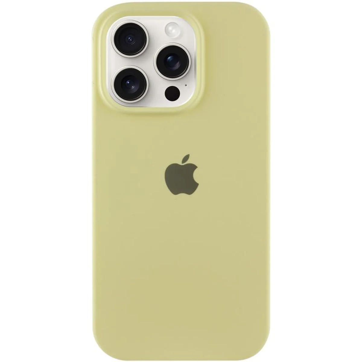 Чехол Silicone Case Full Protective (AA) для Apple iPhone 17 Air (6.5") Желтый / Mellow Yellow
