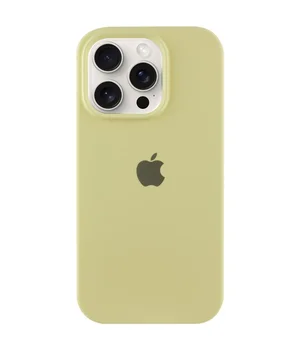 Чехол Silicone Case Full Protective (AA) для Apple iPhone 17 Air (6.5") Желтый / Mellow Yellow