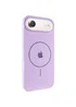 Чехол Silicone Case Full Protective (AA) V2 with MagSafe для Apple iPhone 17 Air (6.5") Сиреневый / Lilac