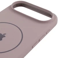 Чохол Silicone Case Full Protective (AA) V2 with MagSafe для Apple iPhone 17 Air (6.5") Сірий / Lavender