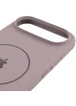 Чехол Silicone Case Full Protective (AA) V2 with MagSafe для Apple iPhone 17 Air (6.5") Серый / Lavender