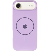 Чехол Silicone Case Full Protective (AA) V2 with MagSafe для Apple iPhone 17 Air (6.5") Сиреневый / Lilac