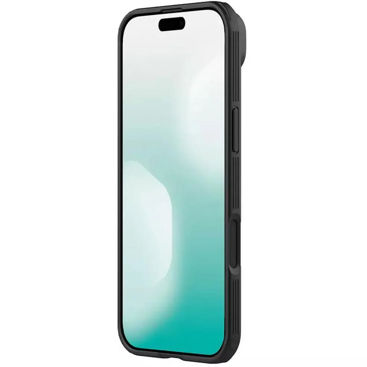 Карбоновая накладка Nillkin CamShield Pro для Apple iPhone 17 Air (6.5") Transparent black