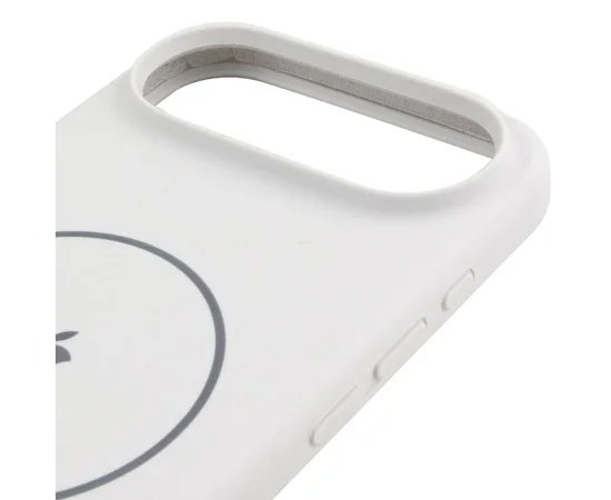 Чехол Silicone Case Full Protective (AA) V2 with MagSafe для Apple iPhone 17 Air (6.5") Белый / White