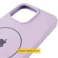 Чехол Silicone Case Full Protective (AA) V2 with MagSafe для Apple iPhone 17 Air (6.5") Сиреневый / Lilac