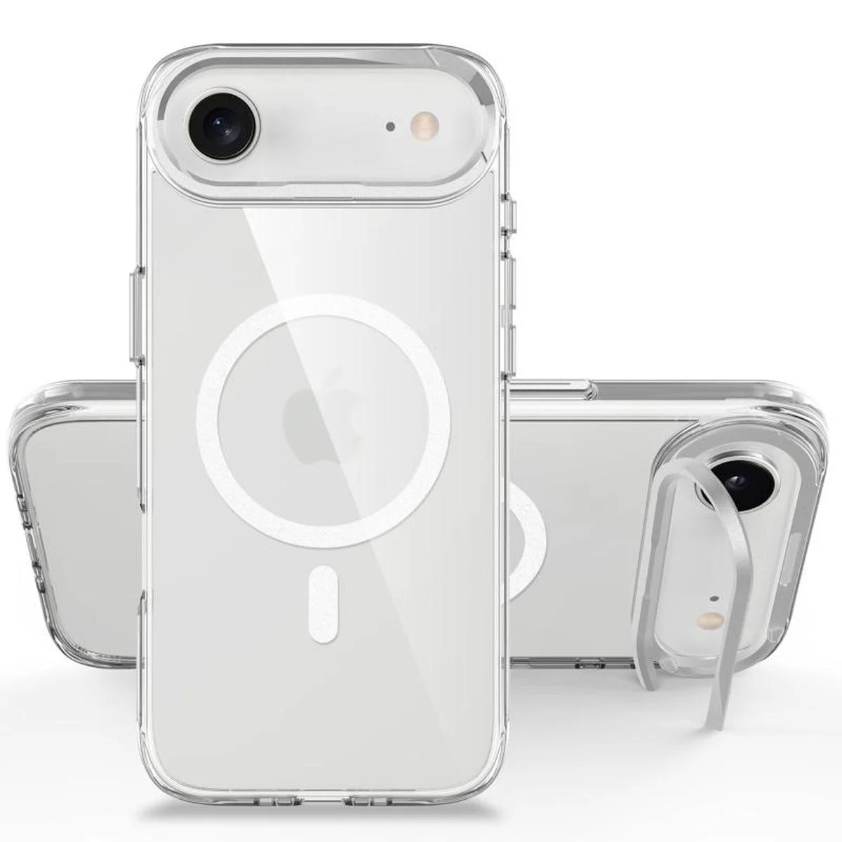 Чехол TPU Space Case Apex with MagSafe для Apple iPhone 17 Air (6.5") Silver