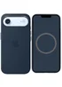 Чохол Silicone case (AAA) with Magsafe and Animation для Apple iPhone 17 Air (6.5") Midnight