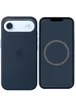 Чехол Silicone case (AAA) with Magsafe and Animation для Apple iPhone 17 Air (6.5") Midnight