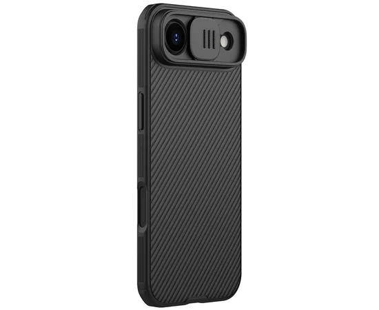 Карбоновая накладка Nillkin CamShield Pro для Apple iPhone 17 Air (6.5") Black