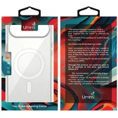 Чехол Ummi transparent with MagSafe для Apple iPhone 17 Air (6.5") Clear