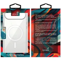 Чохол Ummi transparent with MagSafe для Apple iPhone 17 Air (6.5") Clear