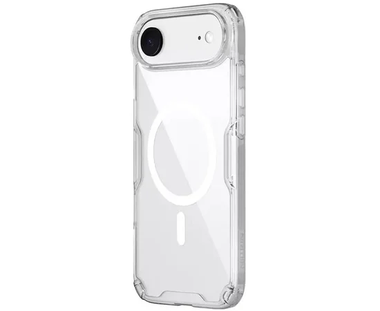 TPU чохол Nillkin Nature Pro Magnetic для Apple iPhone 17 Air (6.5") Безбарвний (прозорий)