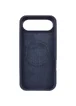 Чехол Silicone Case Full Protective (AA) V2 with MagSafe для Apple iPhone 17 Air (6.5") Темно-синий / Midnight blue