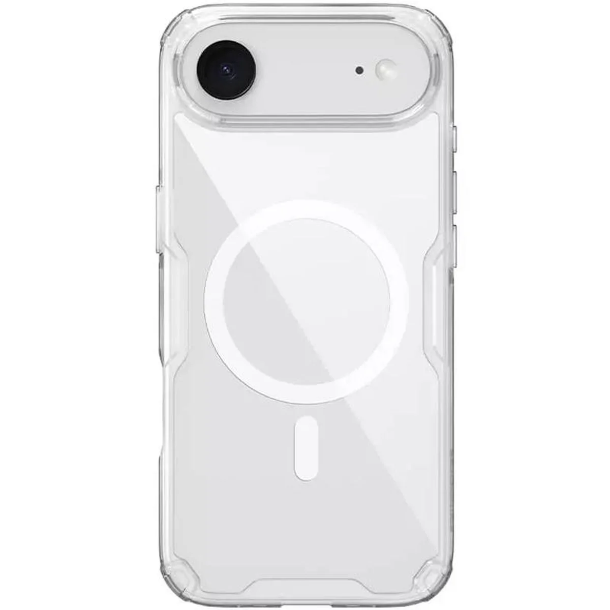 TPU чехол Nillkin Nature Pro Magnetic для Apple iPhone 17 Air (6.5") Бесцветный (прозрачный)