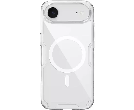 TPU чохол Nillkin Nature Pro Magnetic для Apple iPhone 17 Air (6.5") Безбарвний (прозорий)