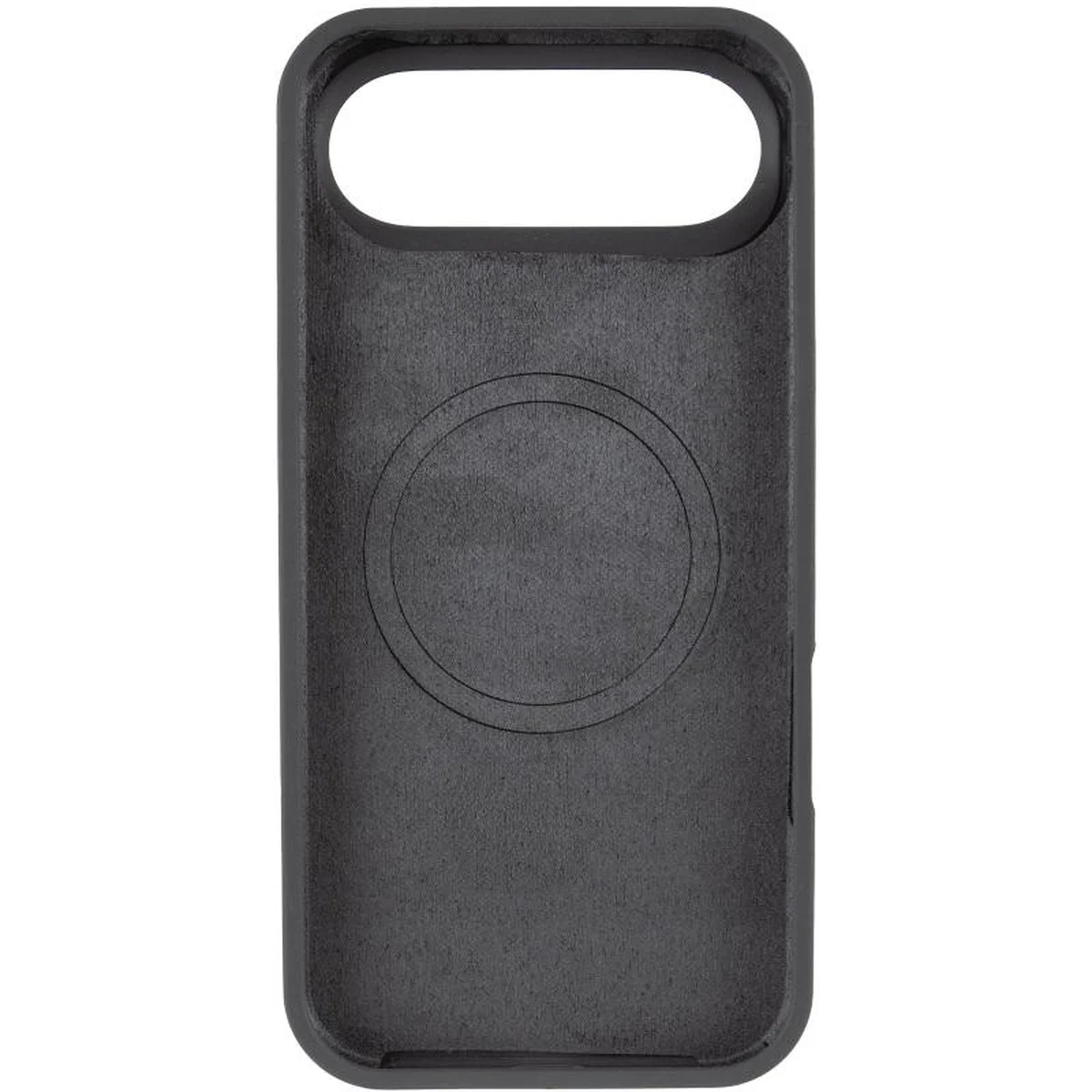 Чехол Silicone Case Full Protective (AA) V2 with MagSafe для Apple iPhone 17 Air (6.5") Серый / Dark Gray