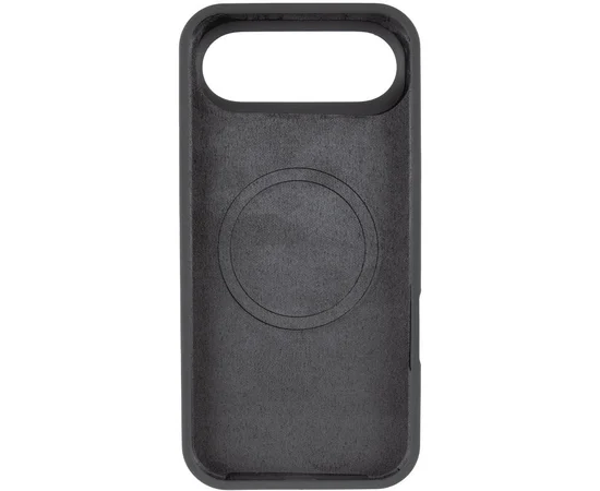 Чехол Silicone Case Full Protective (AA) V2 with MagSafe для Apple iPhone 17 Air (6.5") Серый / Dark Gray