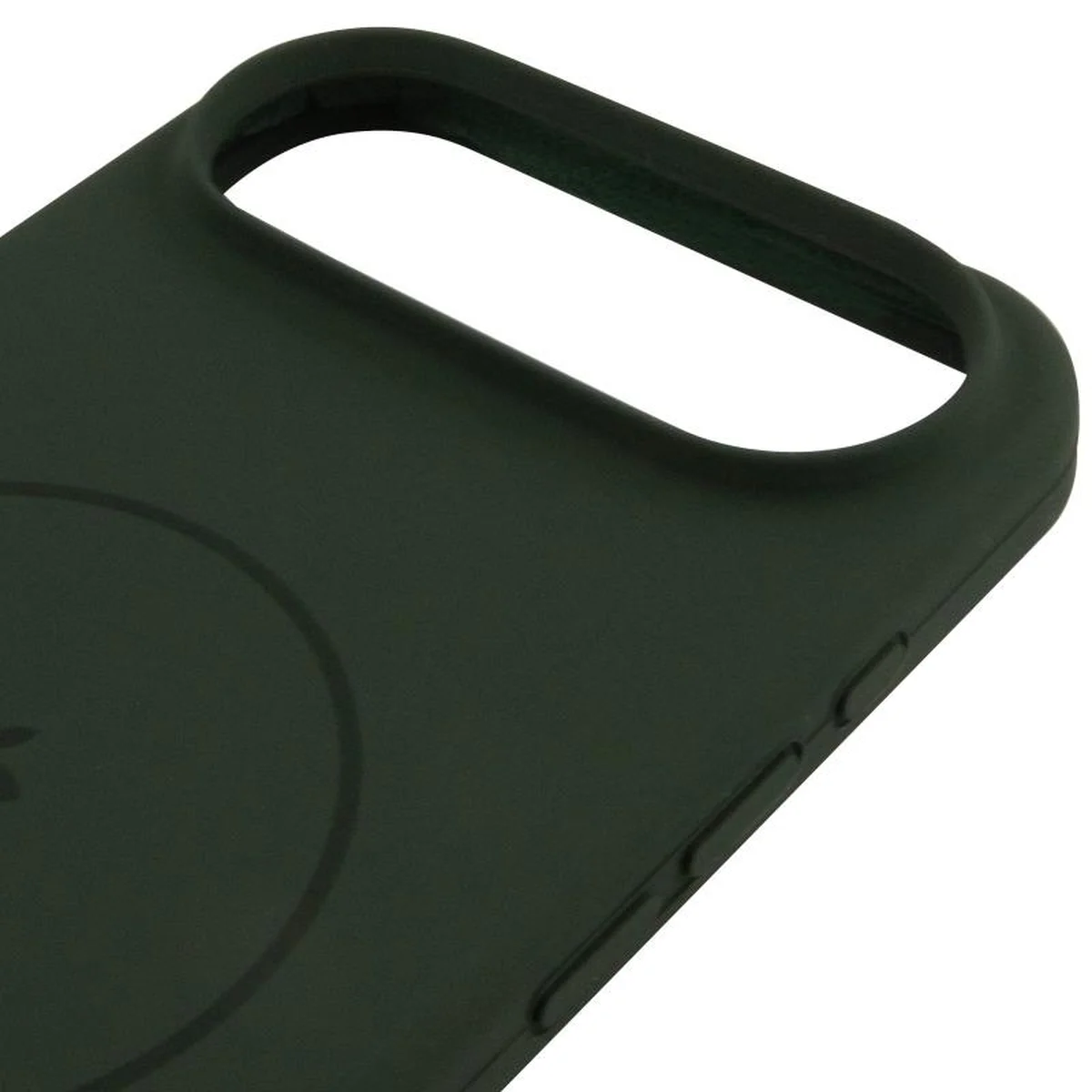 Чехол Silicone Case Full Protective (AA) V2 with MagSafe для Apple iPhone 17 Air (6.5") Зеленый / Cyprus Green