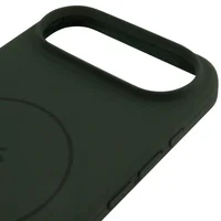 Чехол Silicone Case Full Protective (AA) V2 with MagSafe для Apple iPhone 17 Air (6.5") Зеленый / Cyprus Green